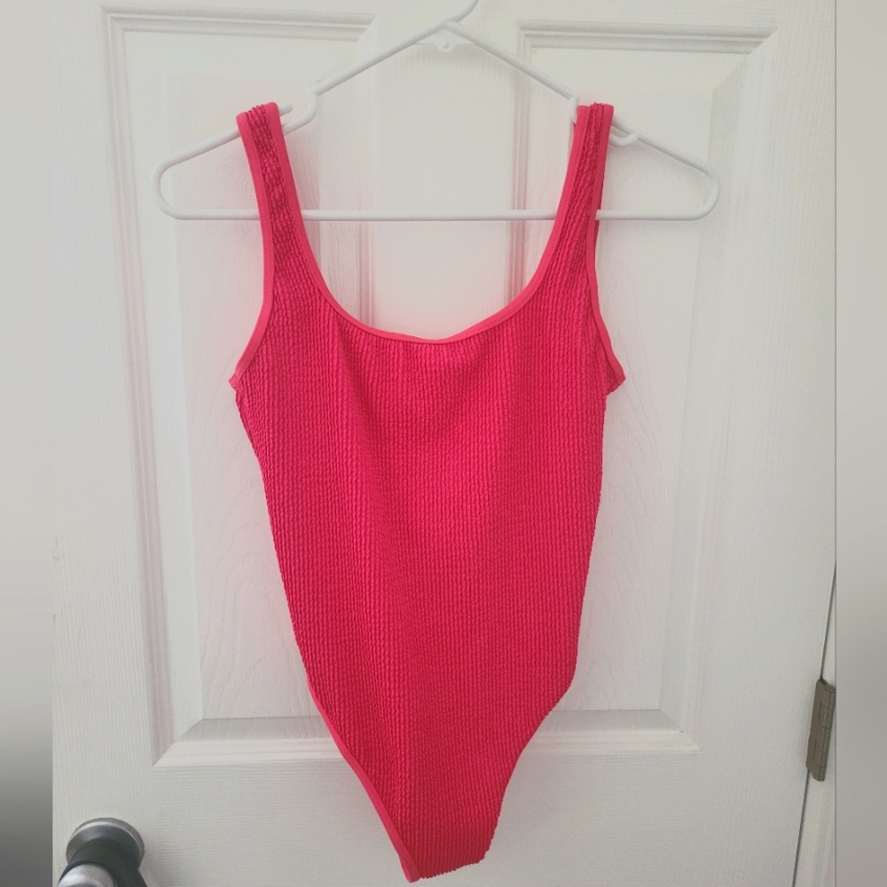 Abercrombie & Fitch vibrant Pink One-Piece Swimsuit S